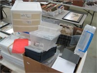 plastic boxes/containers or sorters