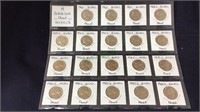 Coins, 19 Jefferson proof nickels,