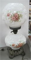 electric Gone with the wind style lamp 20"