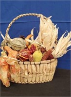 Box Holiday Table Vegetable Basket
