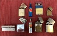 7 unmatched lighters