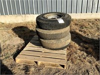 4- 7.50 R16 Michelin Tires on Split Rims