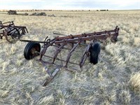 Case 5 Bottom Plow, No Lathes, 1 Coulter