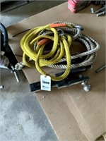 2 Small Tow Ropes, Receiver Hitch-Spade Style
