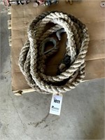 Large Tow Rope w/ Hook and Loop Ends