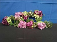 Box 48" Purple Hydrangea Garland