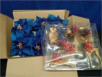 Box Blue Garland, 6 Piece Animal Holiday Set