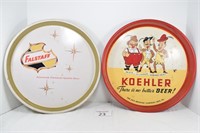 Falstaff & Koehler Beer Trays