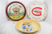 Olympia, Gibbons, & Wayne Beer Trays