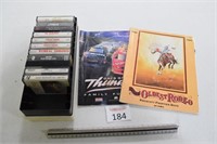 Cassettes & Nascar & Rodeo Brochures