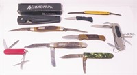 Grouping Pocketknives, See Photos for Condition