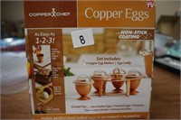 Copper Eggs Set -New