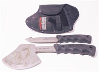 Smith & Wesson Hatchet & Guthook Knife Combo