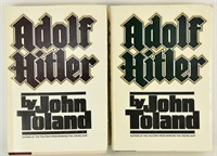 Vol 1&2 Adolf Hitler Hardback Books by John Toland