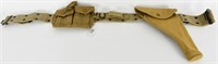 Belgian Military Surplus U.S. Style Pistol Belt w/
