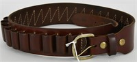 Triple K Leather Cartridge  Belt Brown 70-L C12
