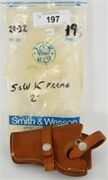 S&W K frame Leather Holster 20 32 LH