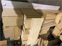 large lot of drawer panels, one pallet