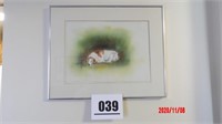 Framed Painting - Spot by Robtert Hild