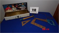 Handy Andy Tool Set in Tin Box