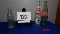 3 Coca Cola Bottles - Penn State 1986 NCAA