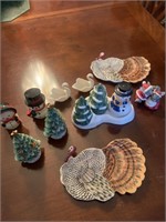 3 Christmas salt & pepper sets, turkeys