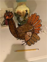 Stained glass Turkey light
