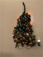 Wall Christmas Tree - approximately 42" tall
