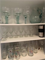 Cabinet full Glassware