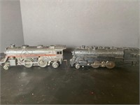 Vintage Lionel locomotive trains