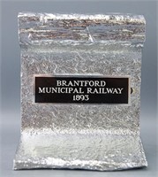 1893 Brantford Municipal Railway Souvenir