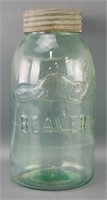 Pale Green 'Beaver' Jar