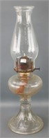 Clear Glass Oil Lamp