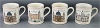 4 London Souvenir Denby Mugs