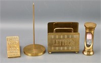 Brass Desk Pieces