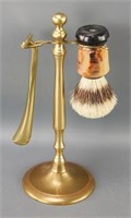 Vintage Brass Shaving Set