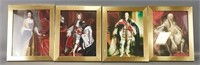 Framed Royal Portraits