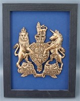 Framed Royal Coat of Arms