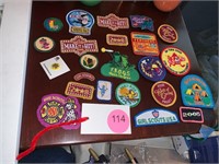 COLLECTION OF ANTIQUE PATCHES
