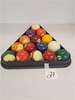 Pool balls and Triangle