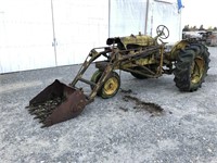 Allis Chalmers Tractor W/ Loader Salvage Only