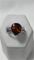 SS Canadian Ammolite Ring Size 9