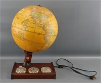 Desk Globe & Barometer
