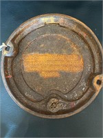 Cast iron Deere & mansur co lid