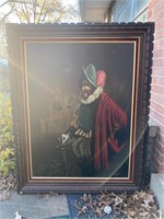 Large framed canvas