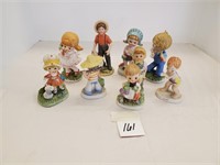 lot of 9 Lefton figurines