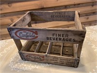 CANFIELDS FINE BEVERAGE CHICAGO WOOD CRATE