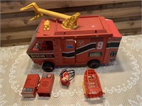 BIG JIM RESCUE RIG TOY VERY USED