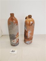 pair of early bottles