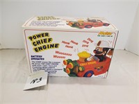Power chief engine toy in the box